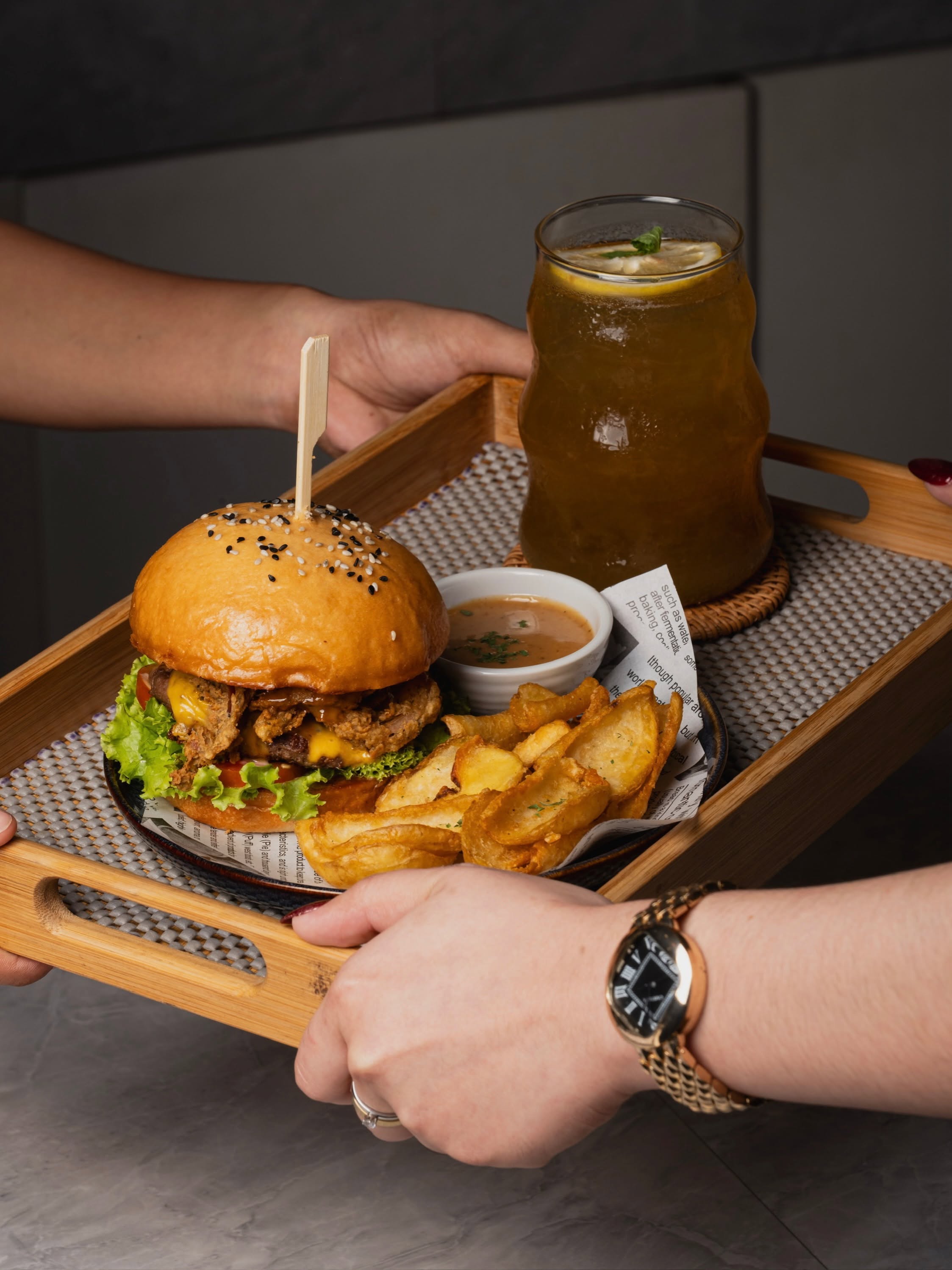 Burger & Fries