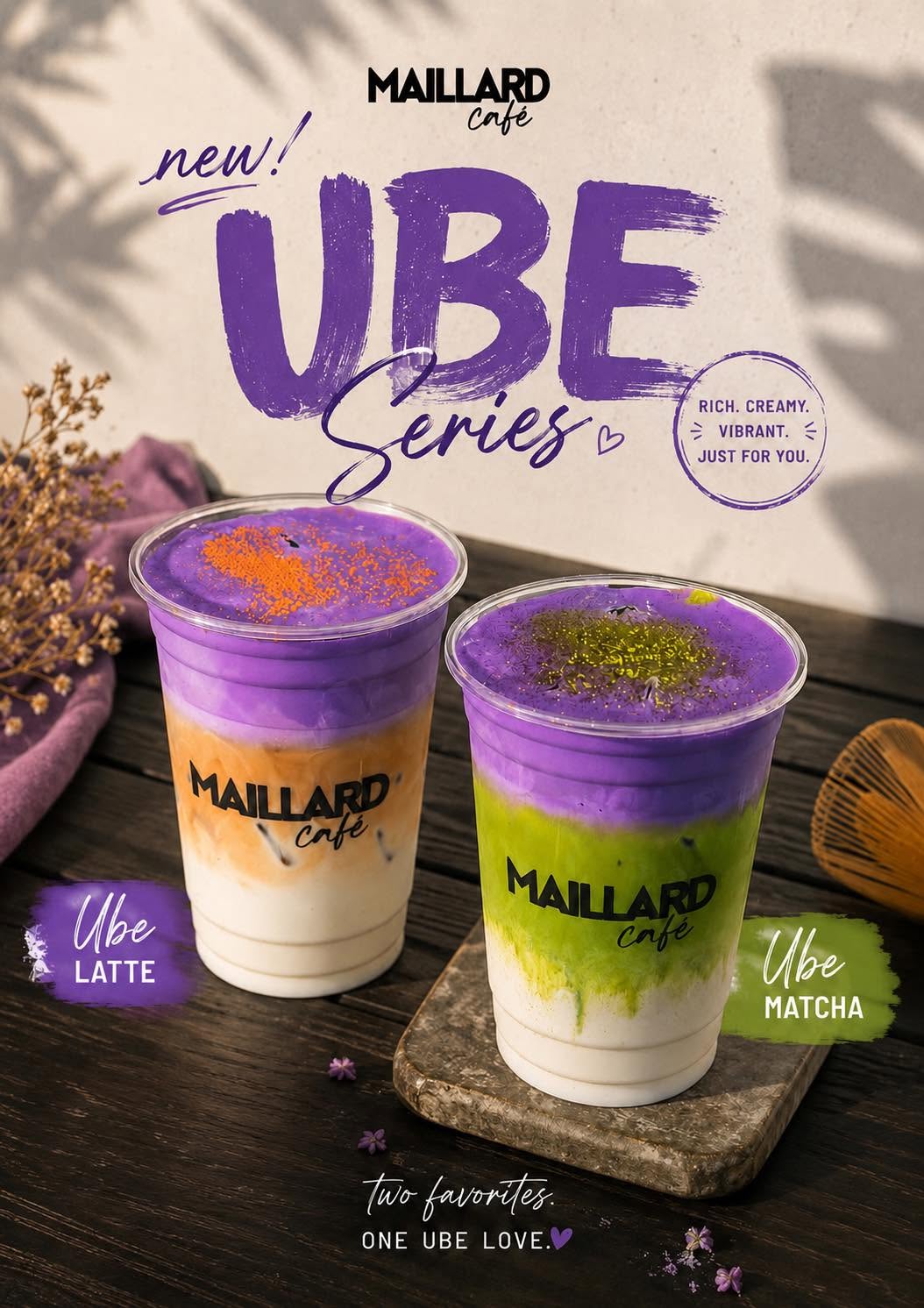 The Ube Series at Maillard Café